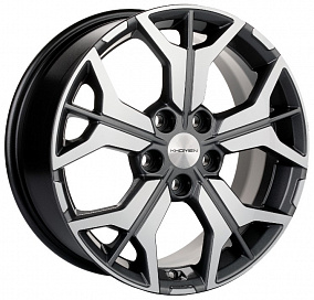 Диски Khomen Wheels KHW1715 (Changan CS35/CS35 Pro) Gray-FP